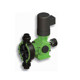 Mechanical diaphragm metering pumps